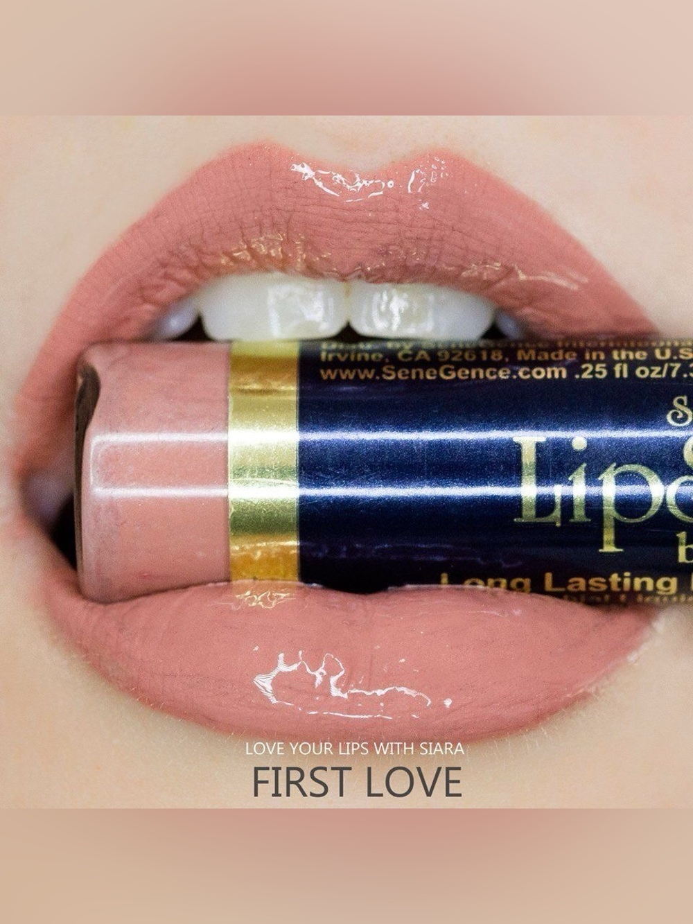 Lipsense First Love NEW Matte Light Brown Pink Nude Tan Neutral Liquid Lipstick